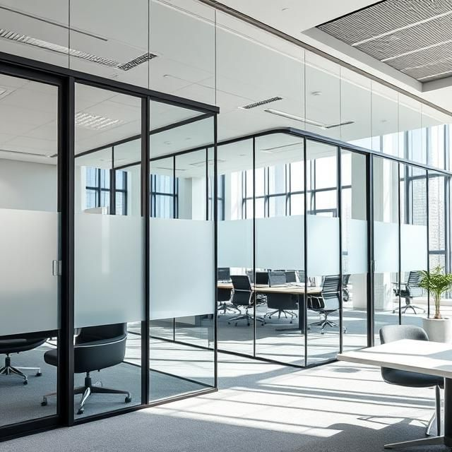 Office Glass Partition